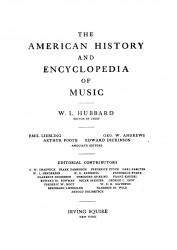The American history and encyclopedia of music. Operas. Volume 2