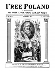 Free Poland. A semi-monthly. The truth about Poland and her people. Vol. 2. №№ 2-4, 6-7